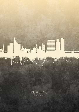 Reading England Skyline