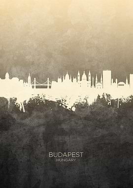 Budapest Hungary Skyline