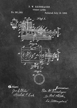 Reinshagen Turret Lathe
