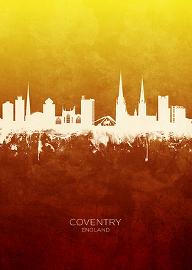 Coventry England Skyline