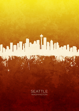 Seattle Washington Skyline