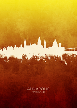 Annapolis Maryland Skyline