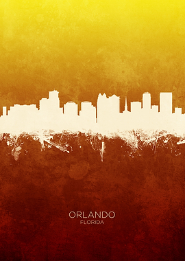 Orlando Florida Skyline