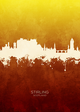 Stirling Scotland Skyline
