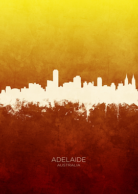 ﻿Adelaide Australia Skylin