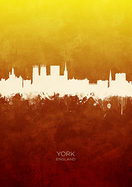 York England Skyline