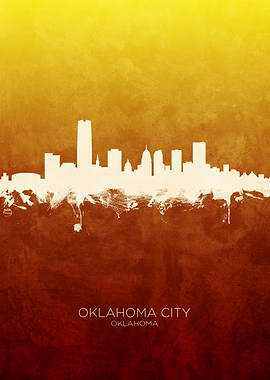 Oklahoma City Skyline