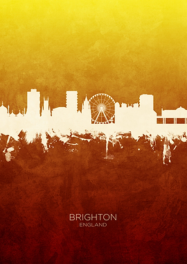 Brighton England Skyline