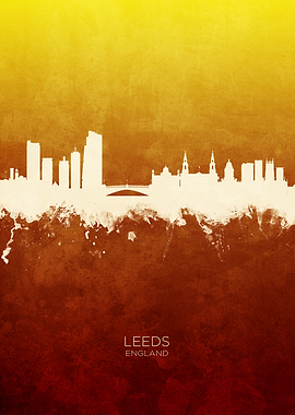 Leeds England Skyline
