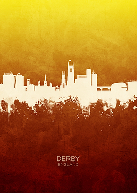 Derby England Skyline