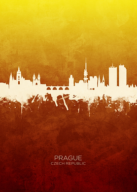 Prague Skyline