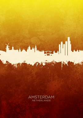 Amsterdam Skyline