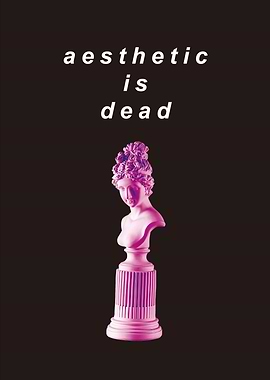 aesthetic text poster