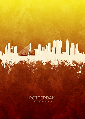 Rotterdam Skyline