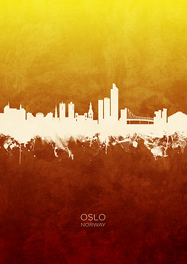 Oslo Norway Skyline
