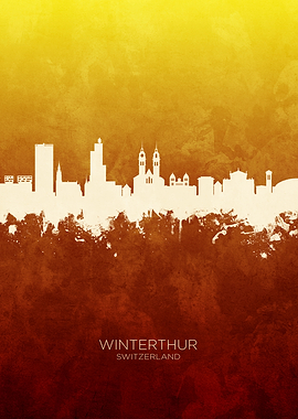 Winterthur Skyline