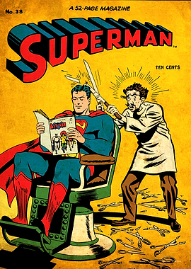 Superman 38 by Jack Burnley and George Roussos