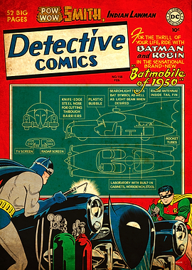 Detective Comics Batman and Robin 156 by Dick Sprang