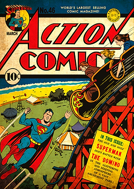 Action Comics Superman 46 by Fred Ray