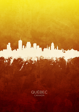 Quebec Canada Skyline