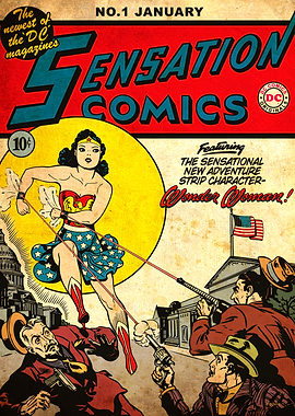 Sensation Comics Wonder Woman by H. G. Peter
