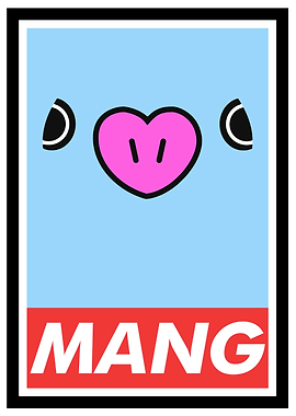 MANG BT21 OBEY GIANT STYLE