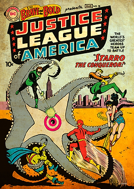The Brave and the Bold Justice League of America 28 by Mike Sekowsky and Murphy Anderson and Jack Adler