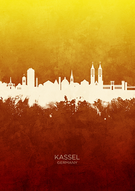 Kassel Germany Skyline