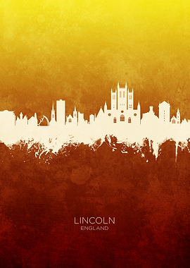 Lincoln England Skyline