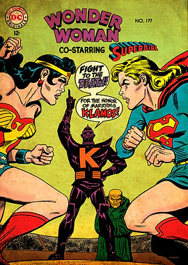Wonder Woman vs Supergirl 177 by Irv Novick