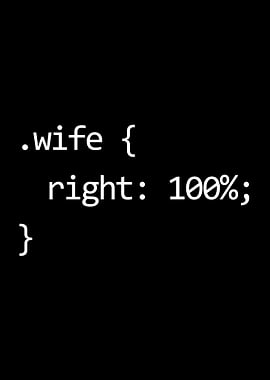 Wife coding joke