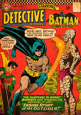 Detective Comics Batman 356 by Carmine Infantino and Joe Giella and Ira Schnapp