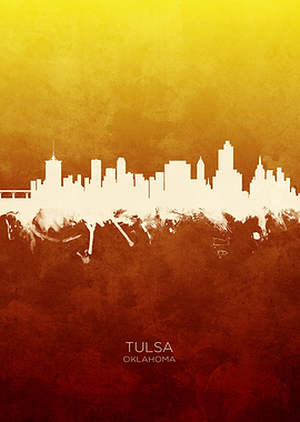 Tulsa Oklahoma Skyline