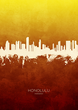 Honolulu Hawaii Skyline