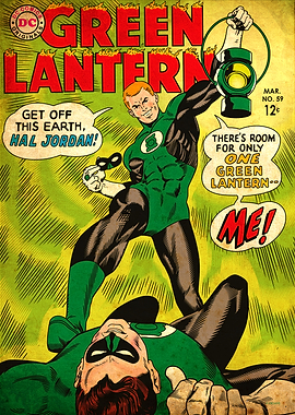 Green Lantern 59 by Gil Kane and Murphy Anderson
