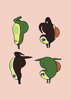 Handstand Avocado