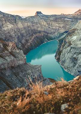 View on Mountain Lake