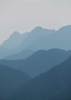 Beautiful mountain range