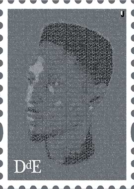 D Double E Stamp Print
