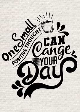 One small positive thought