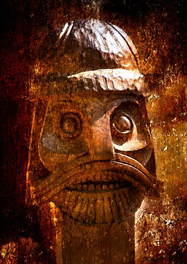 Viking Idol Head