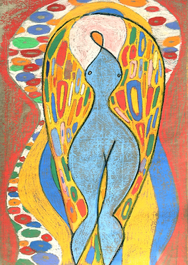 At the flower garden