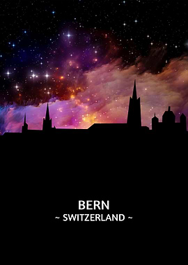 Bern Switzerland Skyline