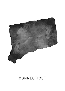 Connecticut map