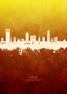Yale Connecticut Skyline