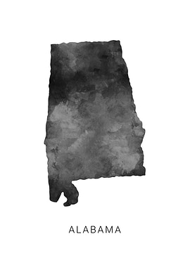 Alabama map