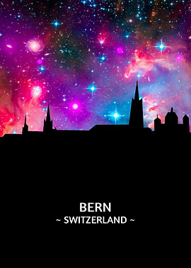 Bern Switzerland Skyline