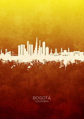 Bogota Colombia Skyline