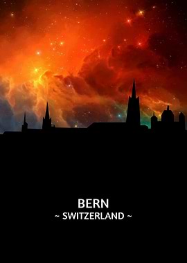 Bern Switzerland Skyline