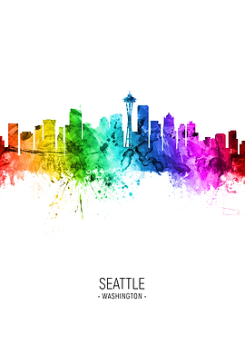 Seattle Washington Skyline